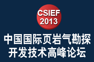 2013CSIEF中国国际能源大会暨中国国际页岩气勘探开发技术高峰论坛组委会